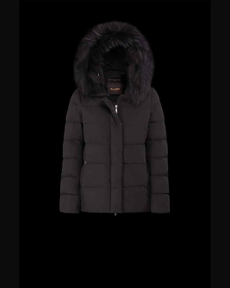 MOORER KILIE-FUR-KN Nero