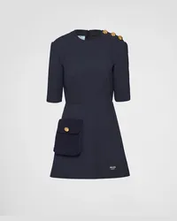 Prada Minikleid aus Natté Blau