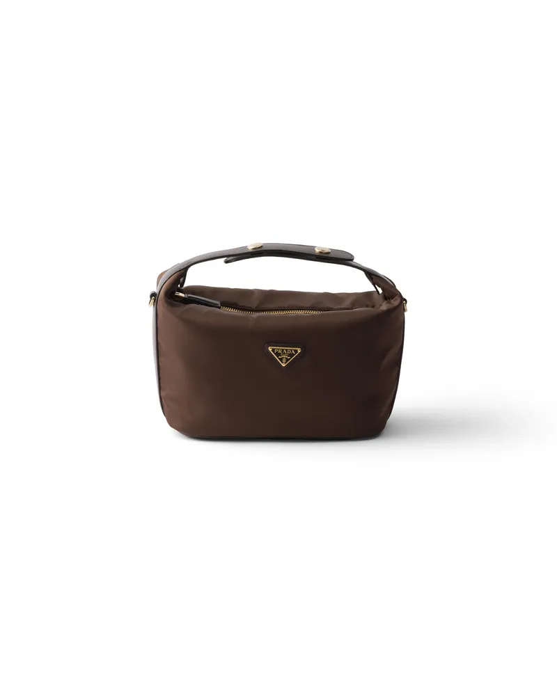 Prada Mini Bag Aus Re-nylon, Damen, Sienna Sienna
