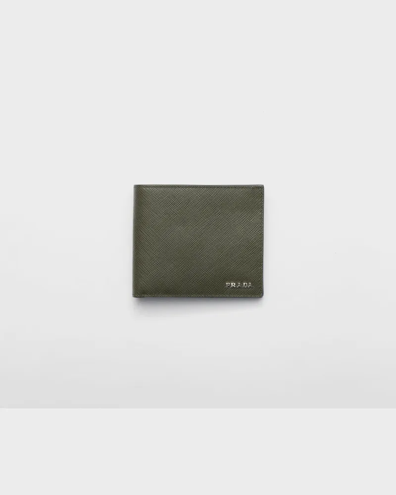 Prada Portemonnaie aus Leder Tarnung