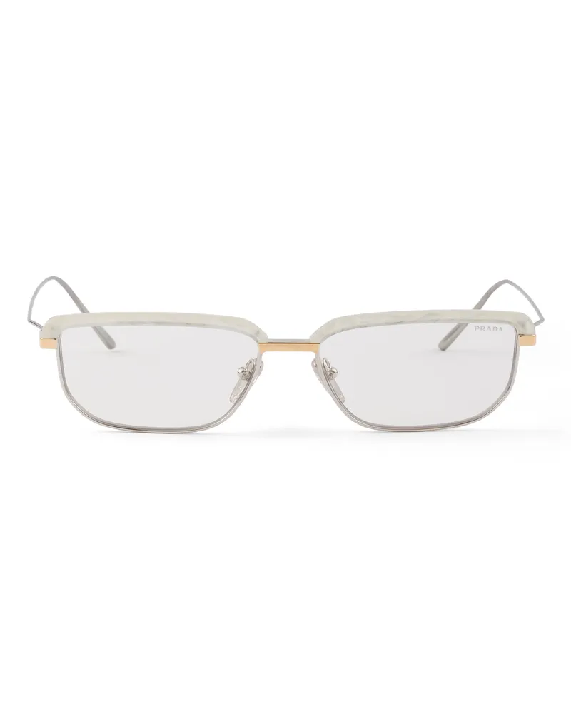 Prada Runway Sonnenbrille, Herren, Blu Ray Blu