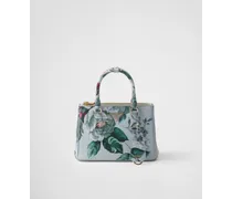 Galleria Tasche aus bedrucktem Saffiano-Leder