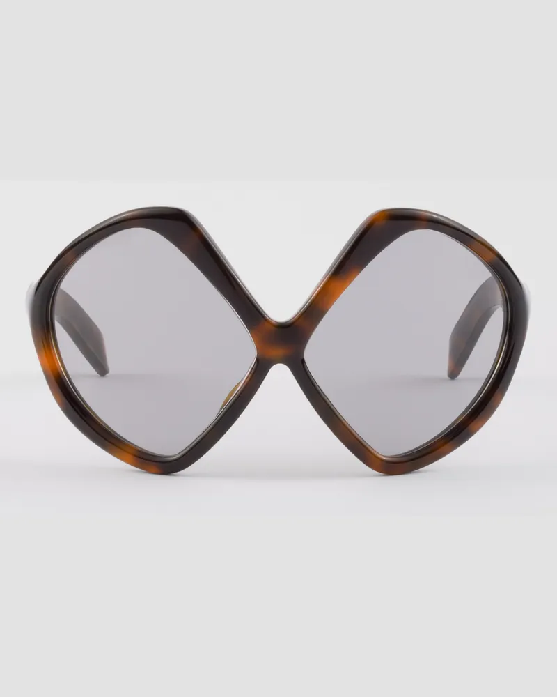 Prada Runway Sonnenbrille Grau