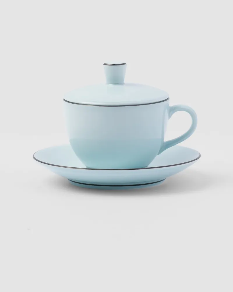 Prada Teetasse aus Porzellan – Celadon Celadon