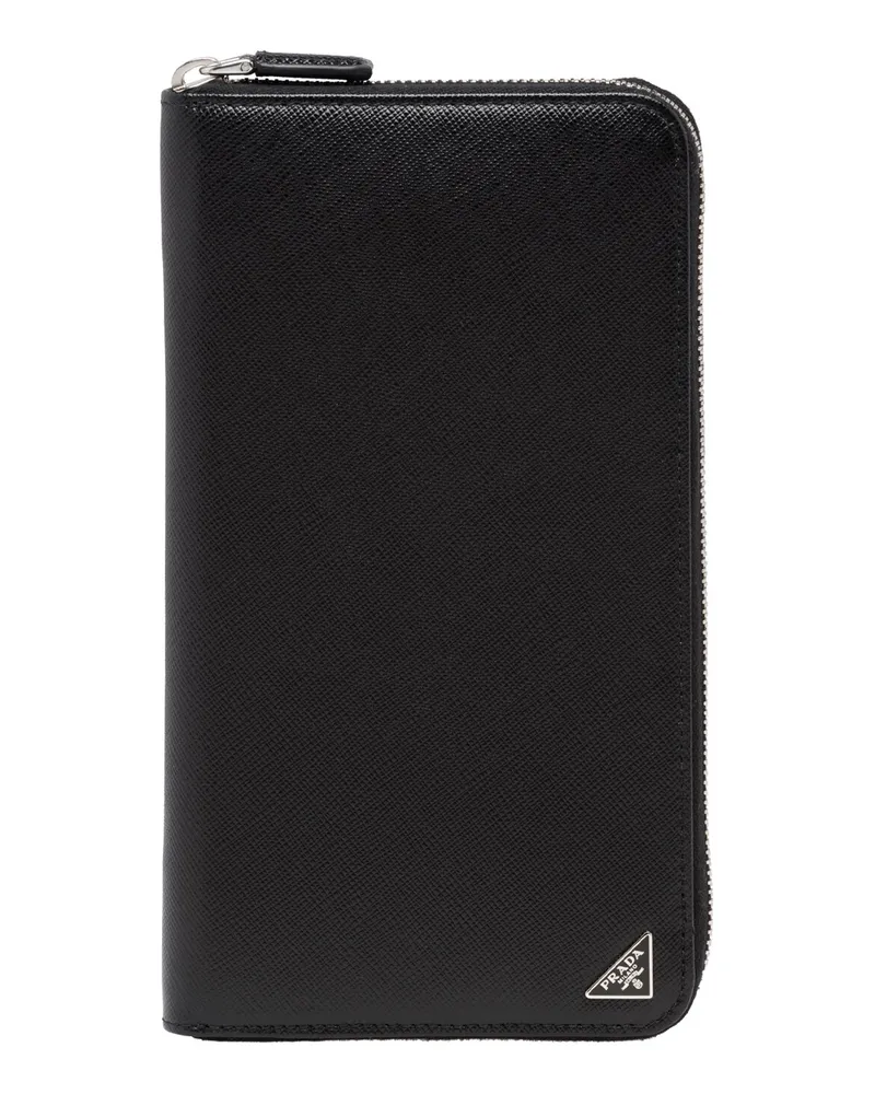 Prada Dokumentenmappe, Herren, Schwarz Schwarz