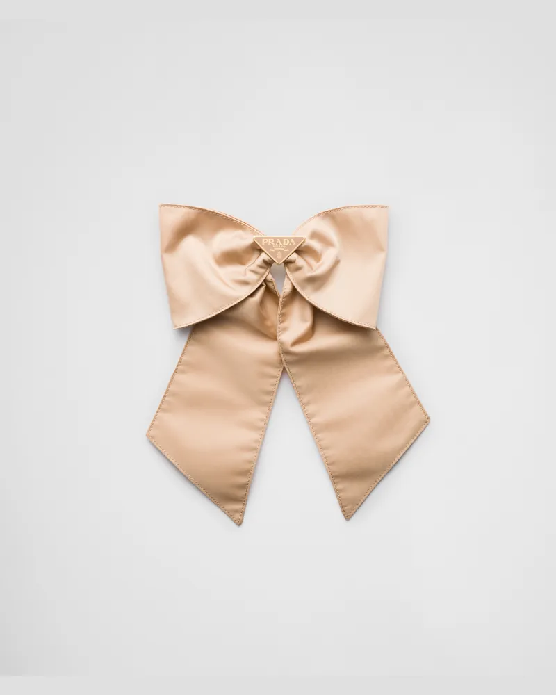 Prada Haarspange aus Re-Nylon Cameo