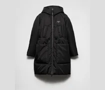 Daunenmantel aus Re-Nylon