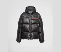 Steppjacke mit Kapuze aus Light Re-Nylon