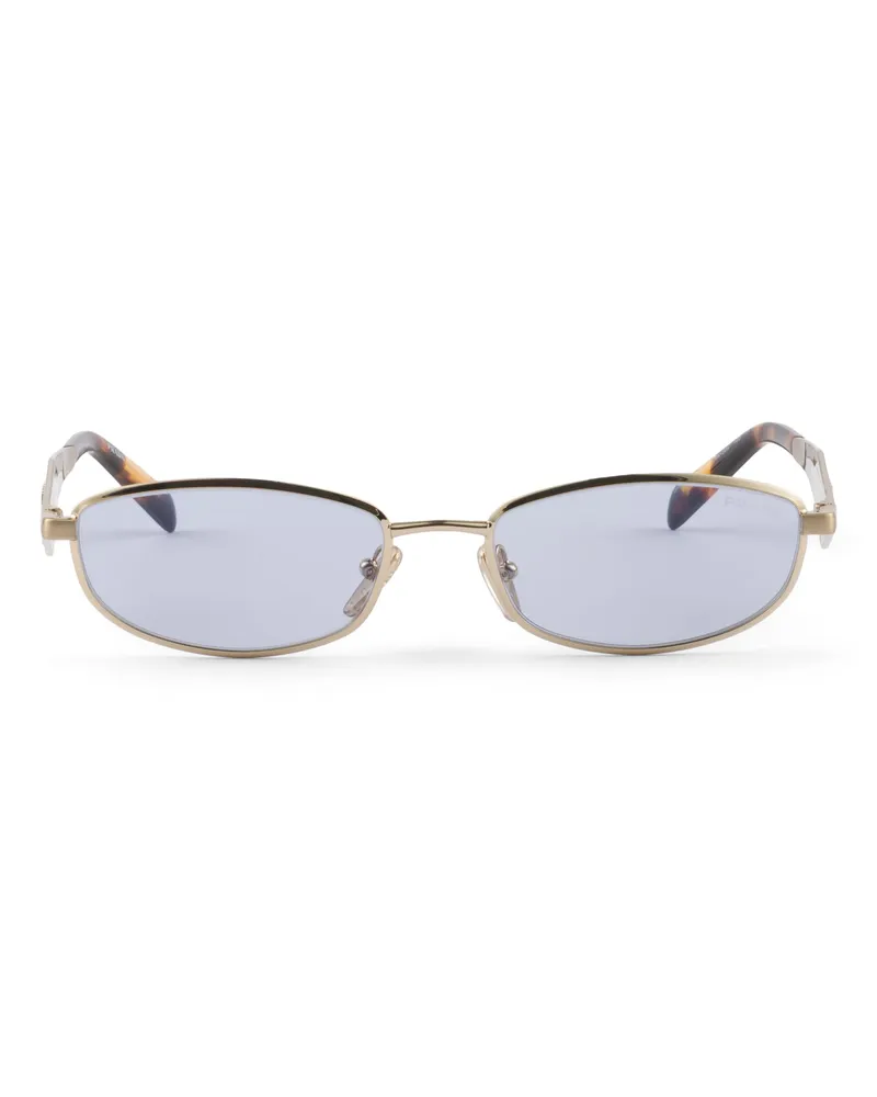 Prada Sonnenbrille Mit  Logo, Damen, Gläser In Flieder Gläser