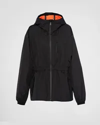 Prada Regenjacke aus Light Extreme-Tex Schwarz