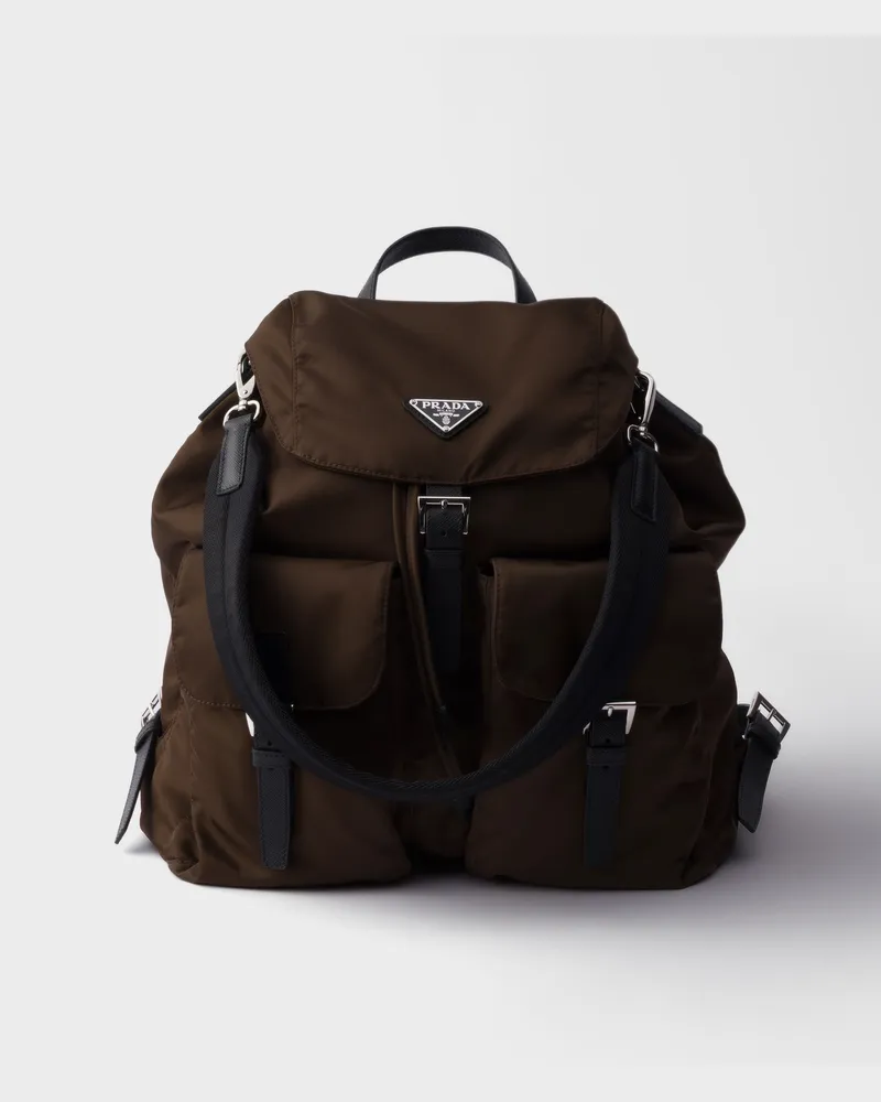 Prada Rucksack aus Re-Nylon Sienna