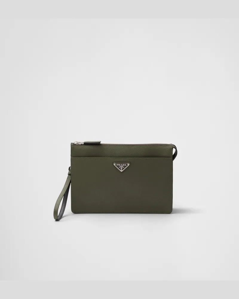 Prada Handtasche für Herren aus Saffiano-Leder Loden
