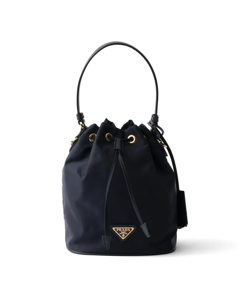 Prada Re-edition 1978 Mini Bag Aus Re-nylon, Damen, Blau Blau