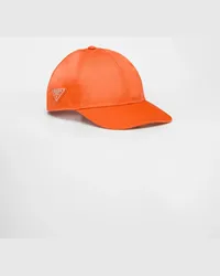 Prada Baseballkappe aus Re-Nylon Orange