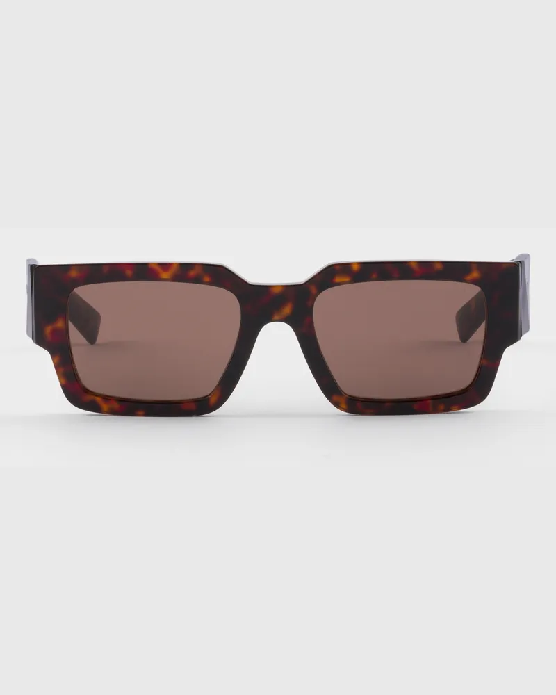 Prada Symbole Sonnenbrille Kaffeebraune