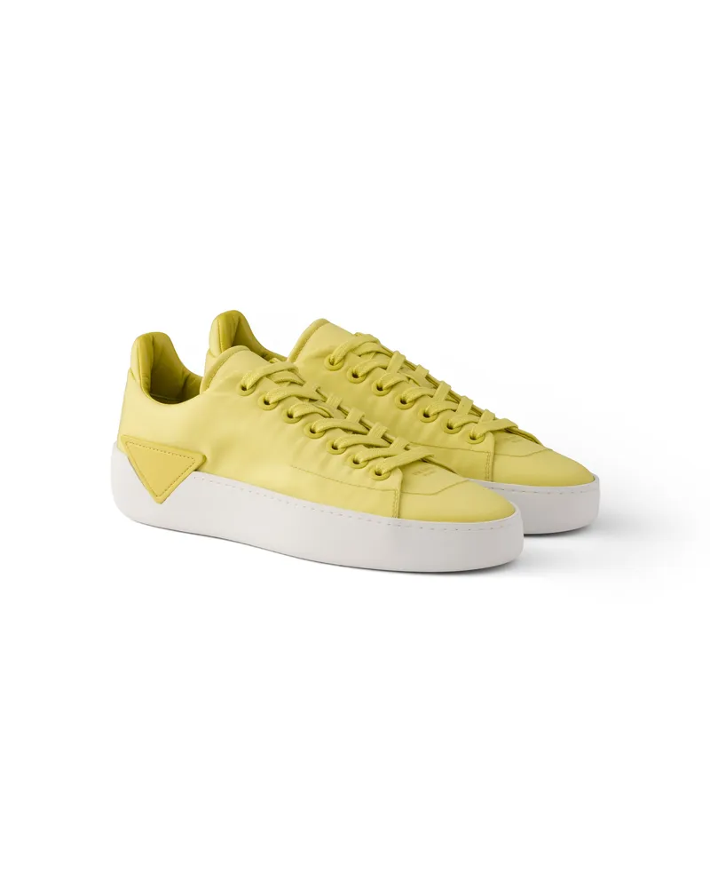 Prada Sneaker Court Aus Re-nylon, Damen, Ananas, Größe Ananas