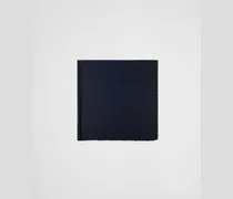 Symbole-Jacquard-Schal aus Seide und Wolle