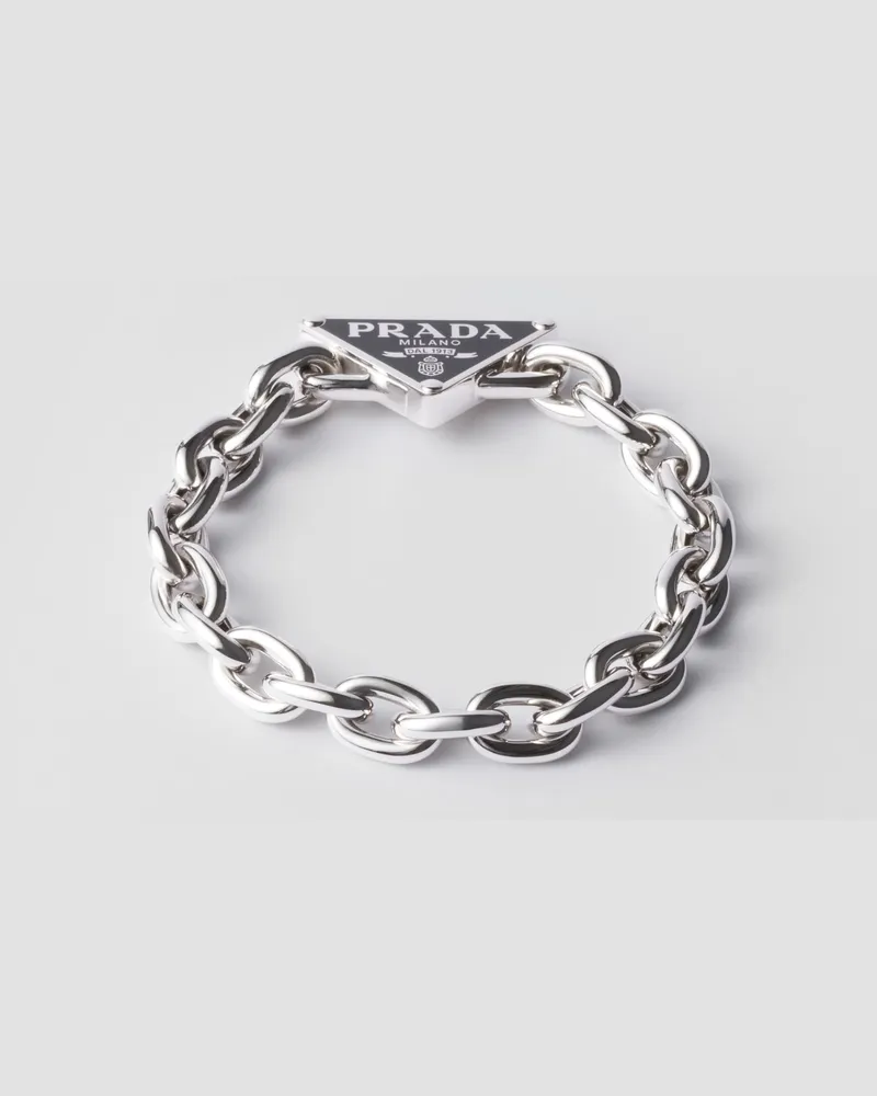 Prada Kettenarmband aus Silber Silber