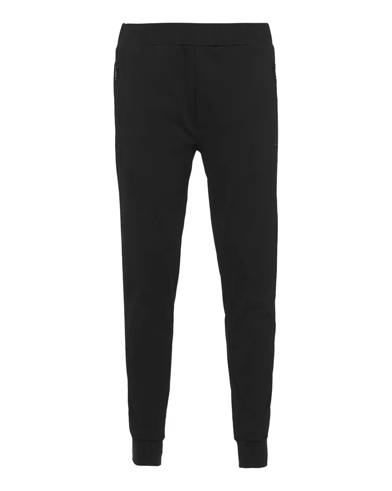 Prada Hose Aus Technischer Baumwolle Und Re-nylon, Herren, Schwarz, Größe Schwarz