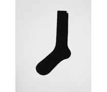 Wadenlange Socken aus Baumwolle