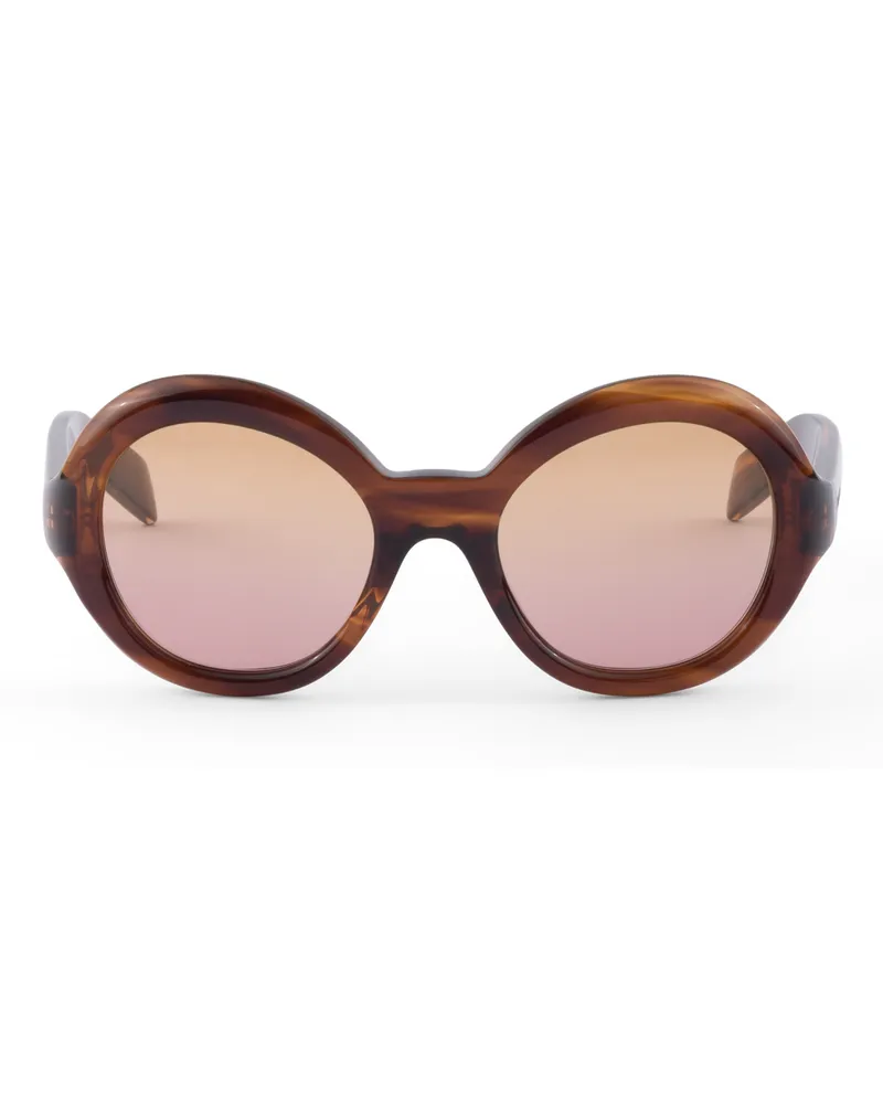 Prada Shadowplay Sonnenbrille, Damen, Kamelienfarbene Gläser Kamelienfarbene