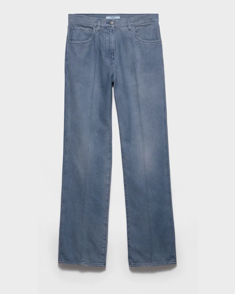 Prada Jeans aus gewaschenem Denim Denim