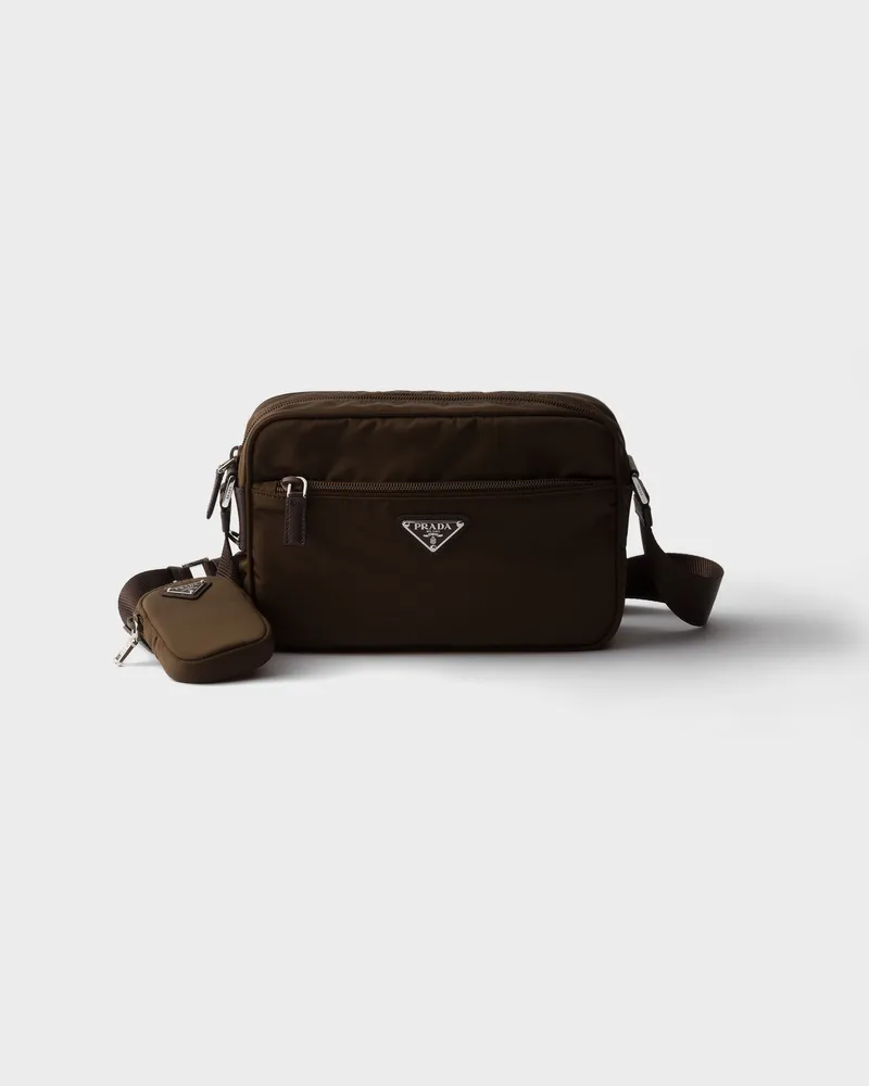 Prada Schultertasche aus Re-Nylon Sienna