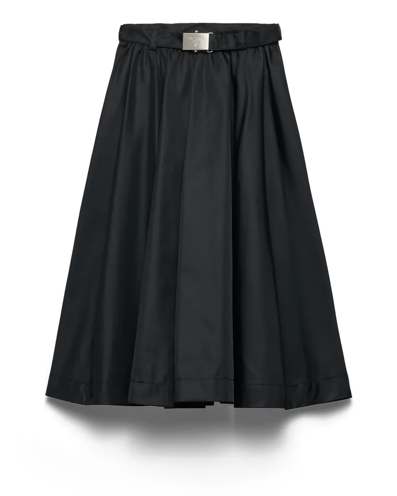 Prada Rock Aus Re-nylon, Damen, Schwarz, Größe Schwarz