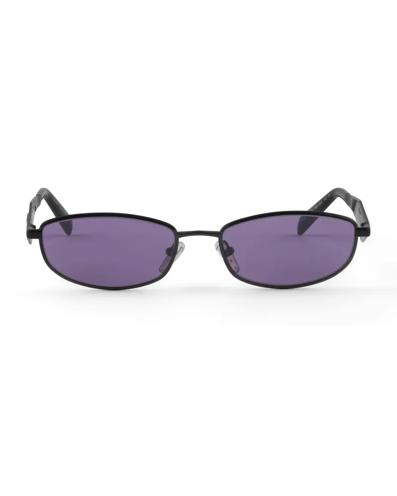 Prada Sonnenbrille Mit  Logo, Damen, Maulbeergläser Maulbeergläser