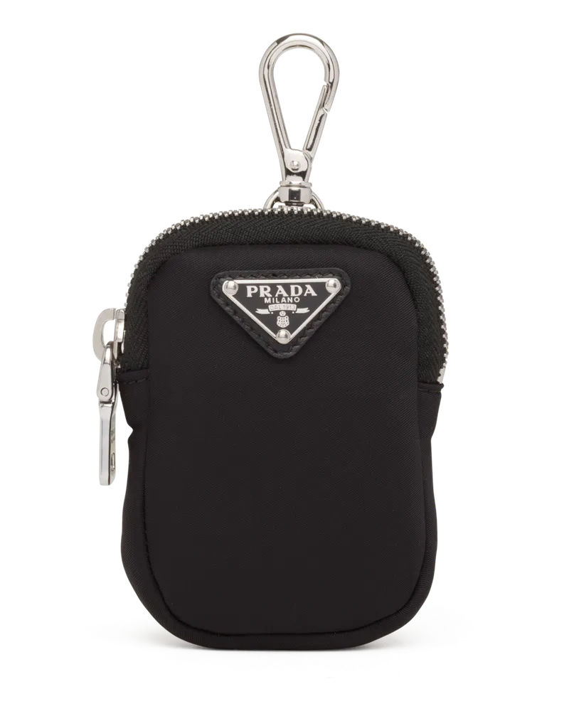 Prada Mini-Pouch aus Re-Nylon Schwarz