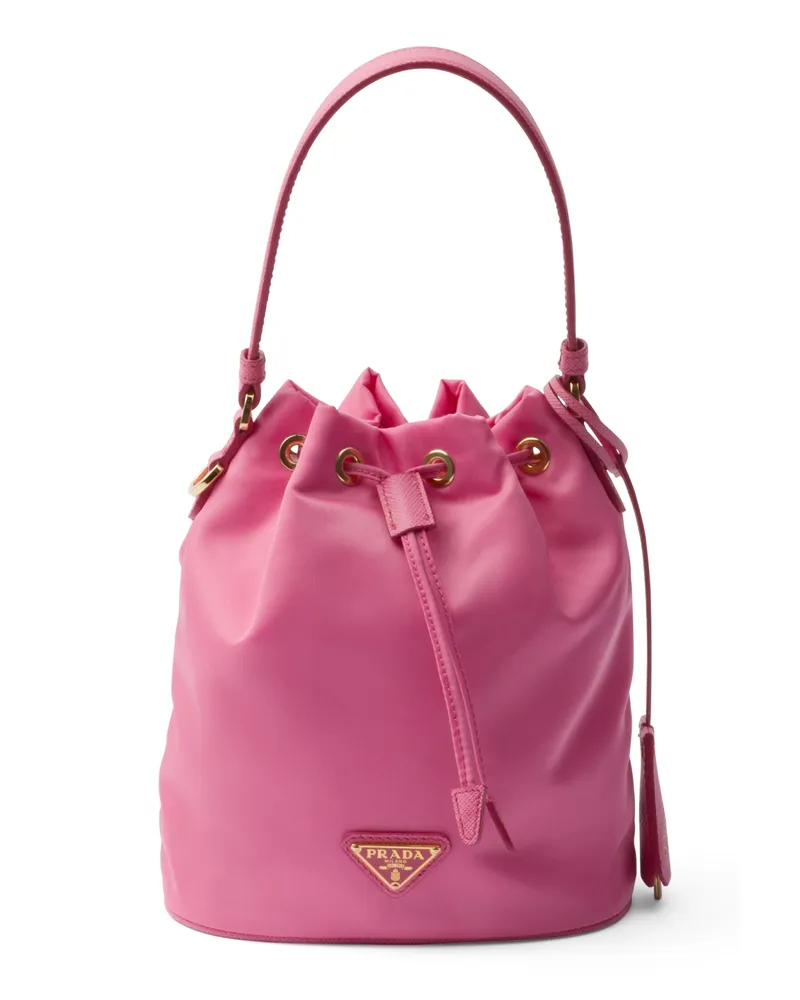 Prada Re-edition 1978 Mini Bag Aus Re-nylon, Damen, Begonienrosa Begonienrosa