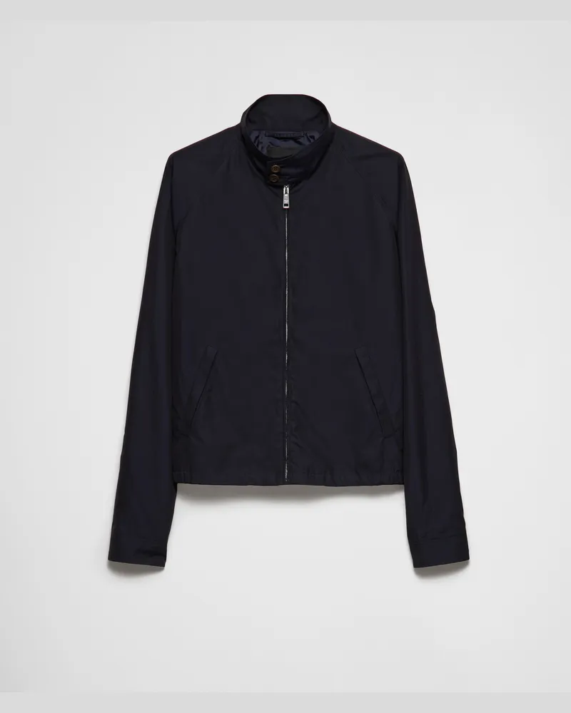 Prada Jacke aus Baumwolle Blau