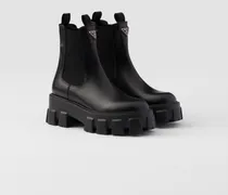 Monolith Stiefeletten aus gebürstetem Leder
