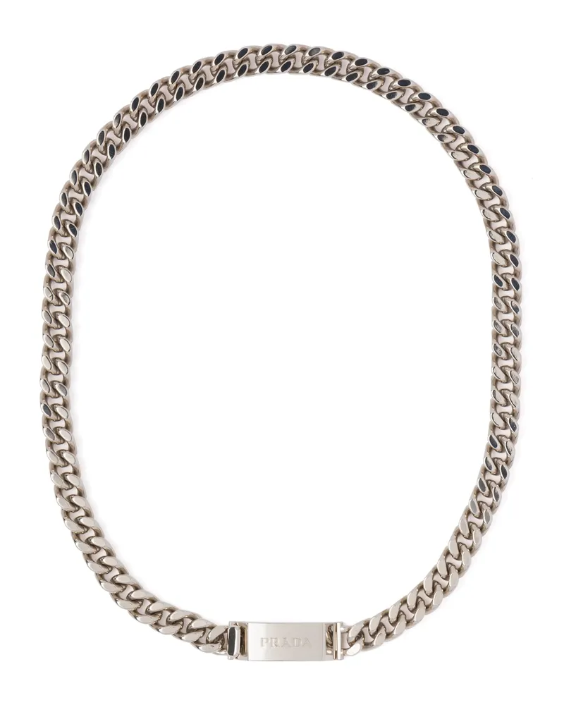 Prada Jewels Halskette, Herren, Silber Silber