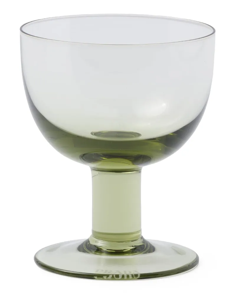 Prada Set Mit Zwei Wassergläsern Aus Kristall – Plinth, , Moos Moos