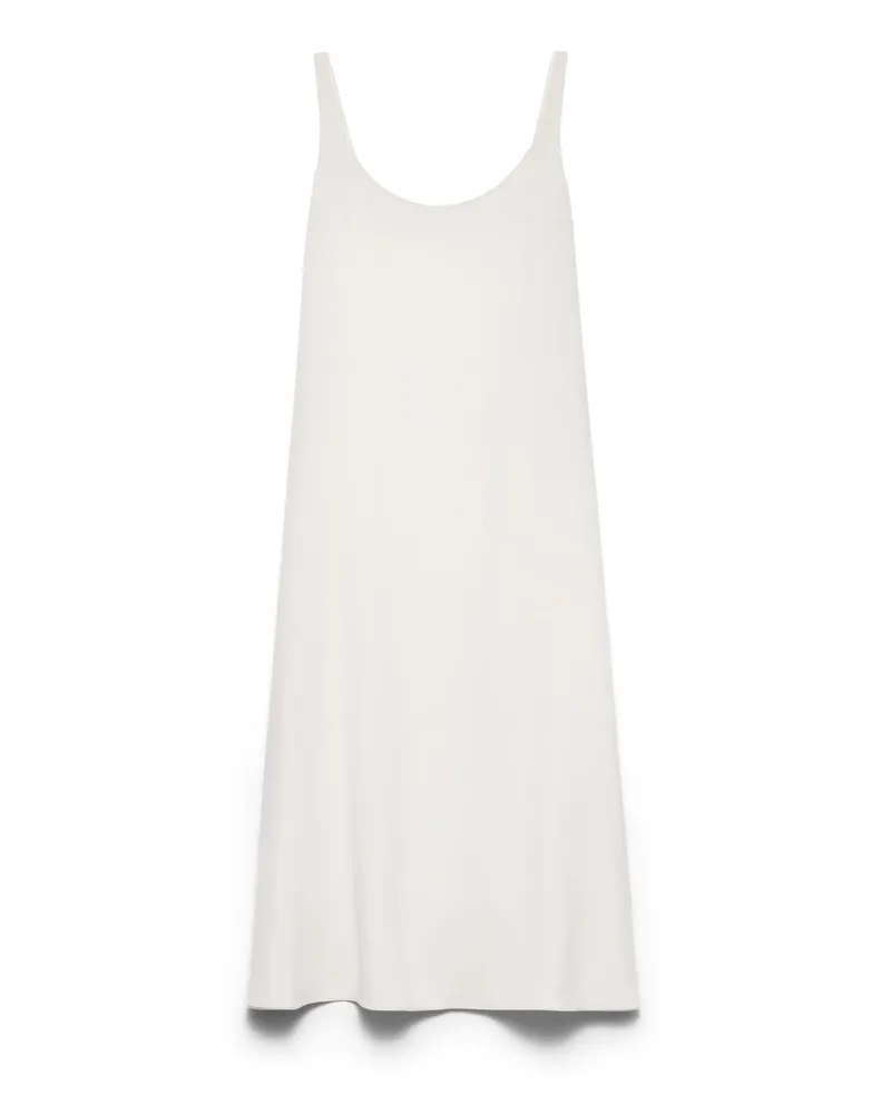 Prada Sablé Dress, Damen, Elfenbein, Größe Elfenbein