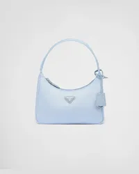 Prada Re-Edition 2000 Mini Bag aus Re-Nylon Hellblau