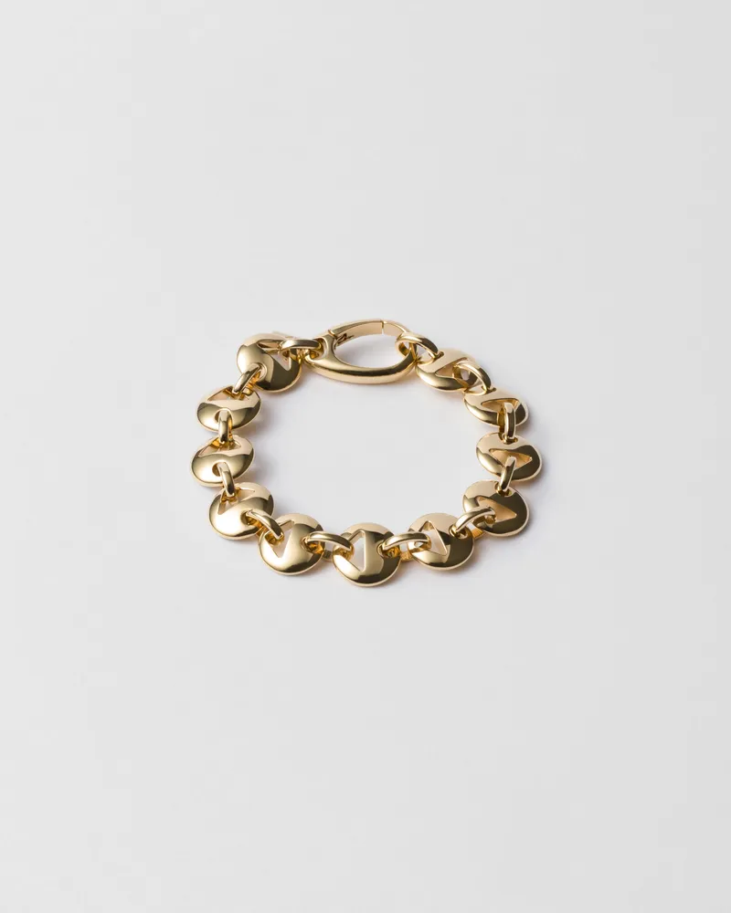 Prada Metall-Armband Gold