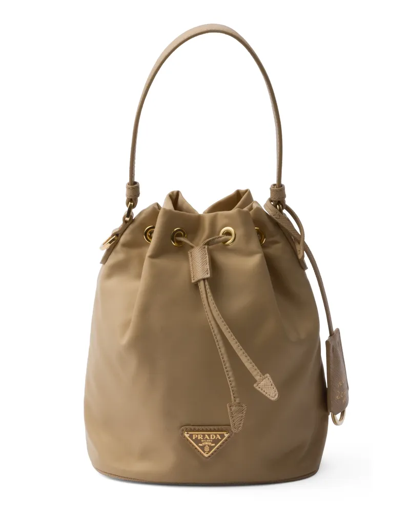 Prada Re-edition 1978 Mini Bag Aus Re-nylon, Damen, Kamelbraun Kamelbraun