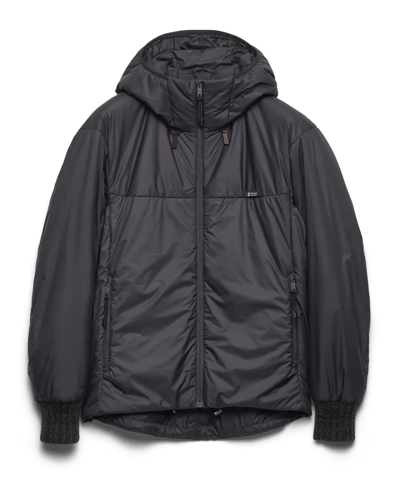 Prada Jacke Aus Funktionsgewebe, Herren, Asphaltgrau, Größe Asphaltgrau