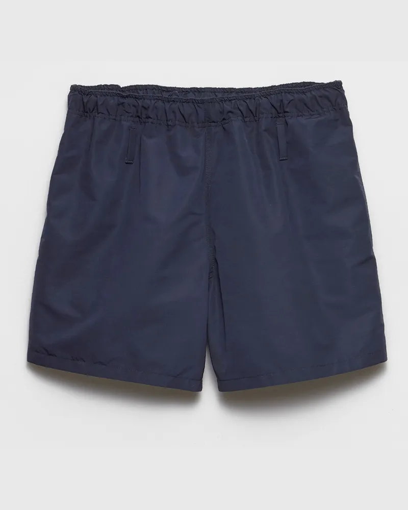 Prada Badehose aus Funktionsgewebe Blau