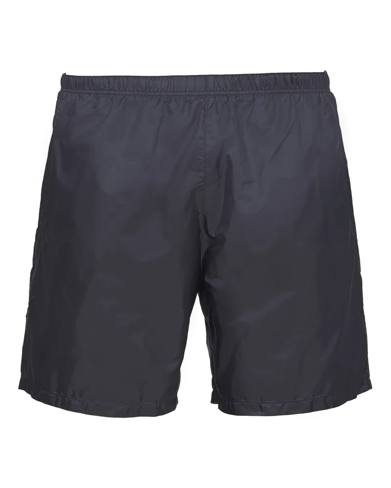 Prada Badehose Aus Re-nylon, Herren, Marineblau, Größe Marineblau
