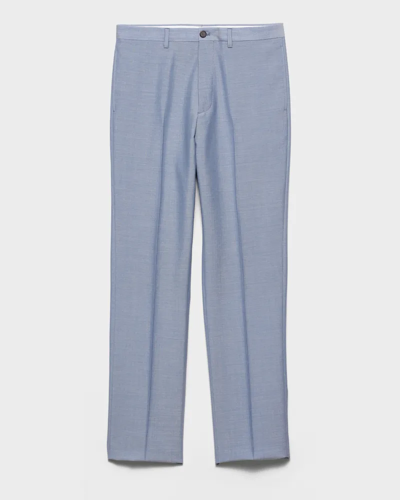 Prada Hose aus Wolle und Mohair Aviation