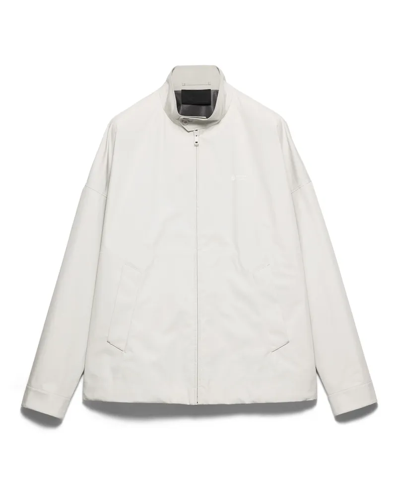 Prada Jacke Aus Funktionsgewebe, Herren, Kalkweiss, Größe Kalkweiss