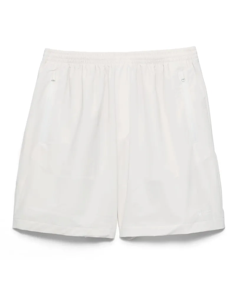 Prada Bermuda-shorts Aus Re-nylon, Herren, Kalkweiss, Größe Kalkweiss