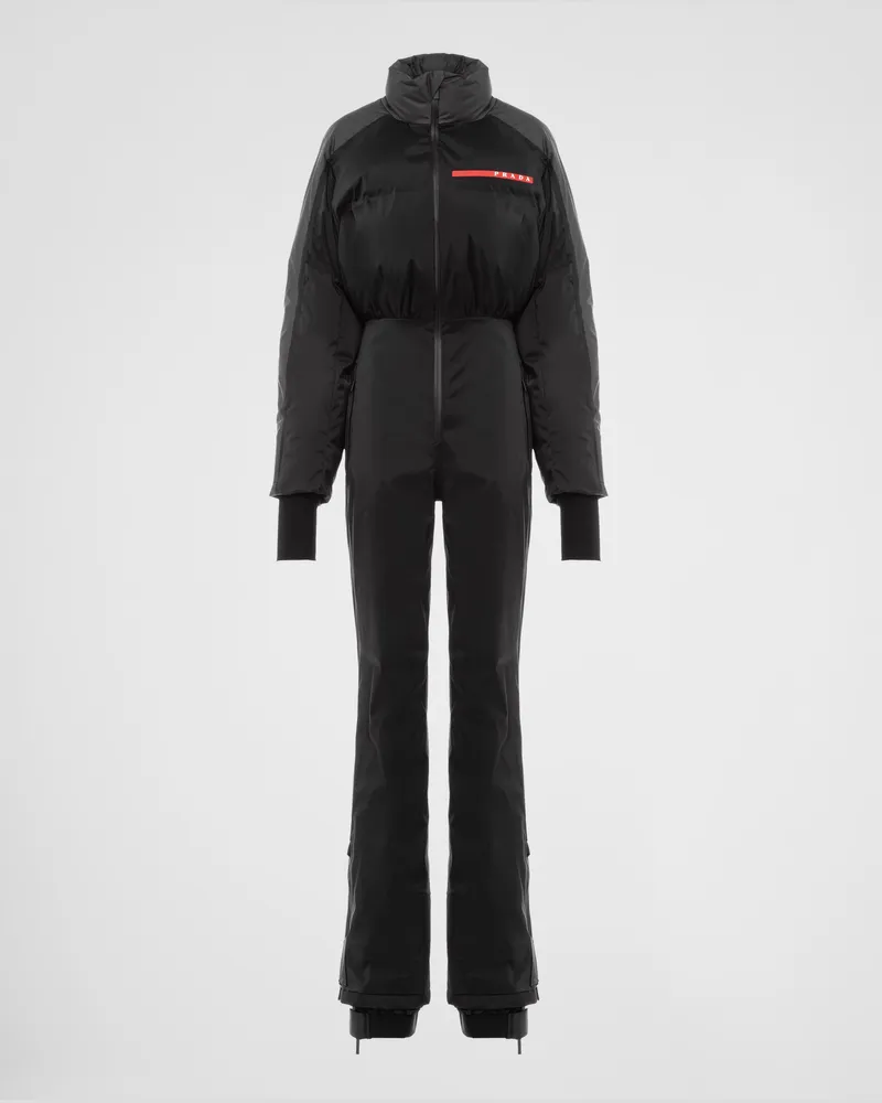 Prada Ski-Jumpsuit aus Extreme-Tex-Stretch Schwarz