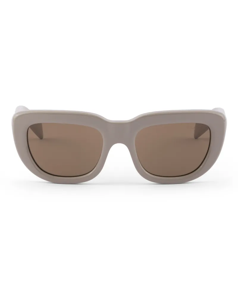 Prada Shadowplay Sonnenbrille, Damen, Nerzbraune Gläser Nerzbraune