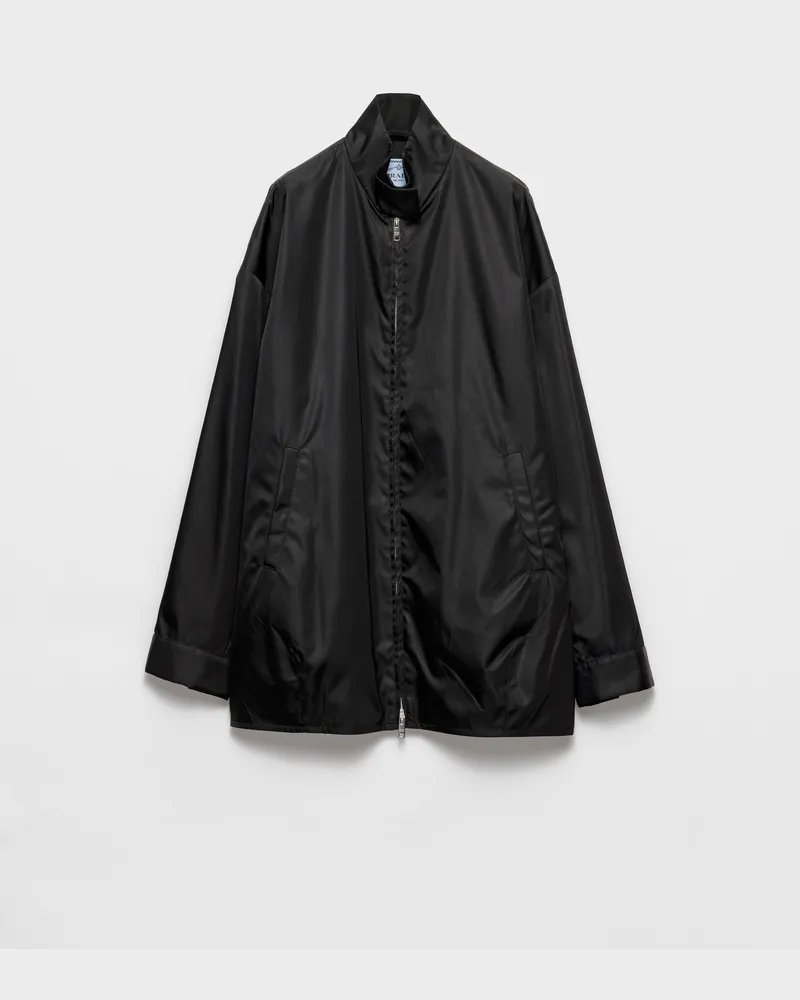 Prada Blousonjacke aus Re-Nylon Schwarz