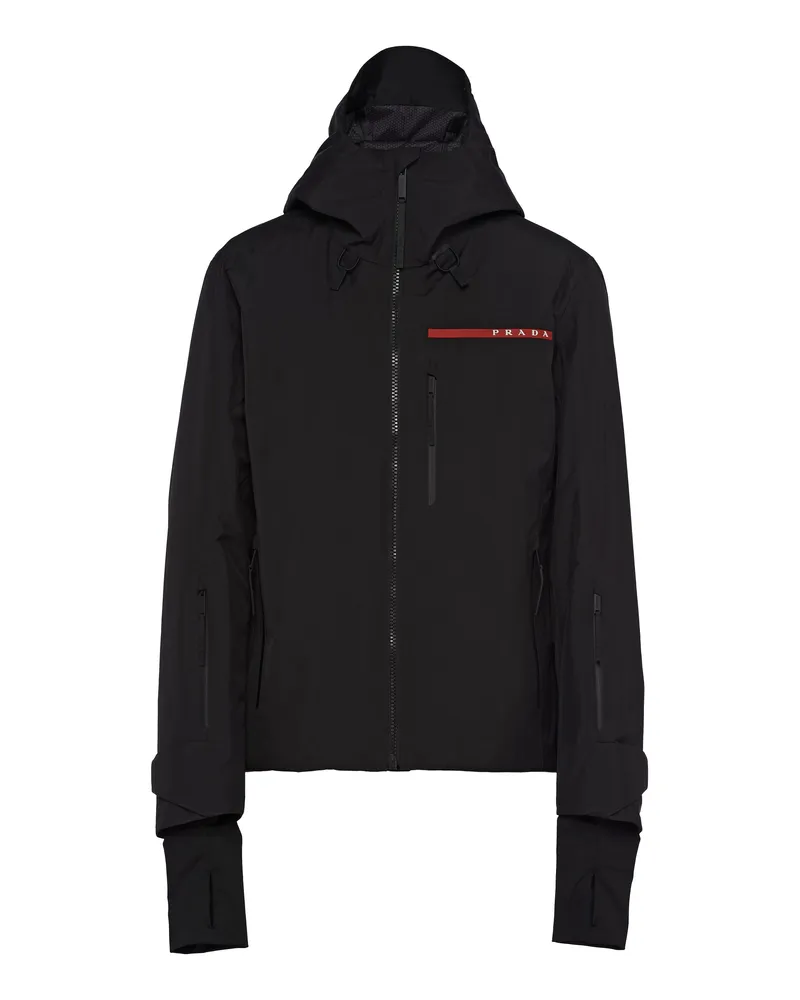 Prada Skijacke Aus Extreme-tex, Herren, Schwarz, Größe Schwarz