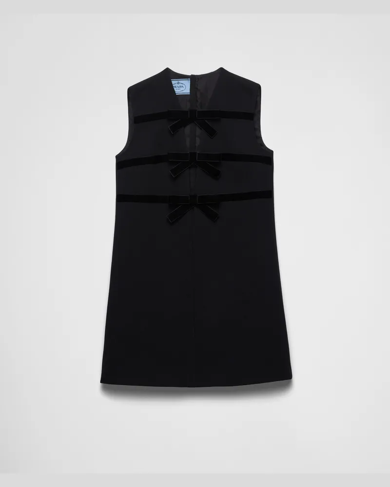 Prada Minikleid aus Natté Schwarz